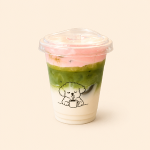 Strawberry Matcha Latte